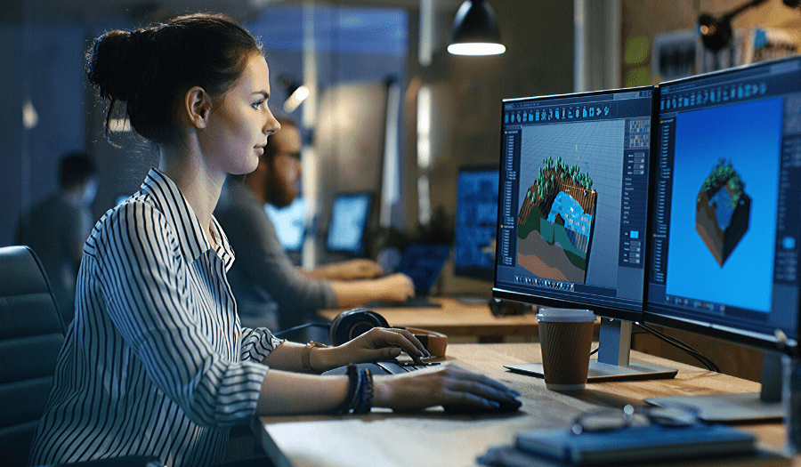 3d models creating process